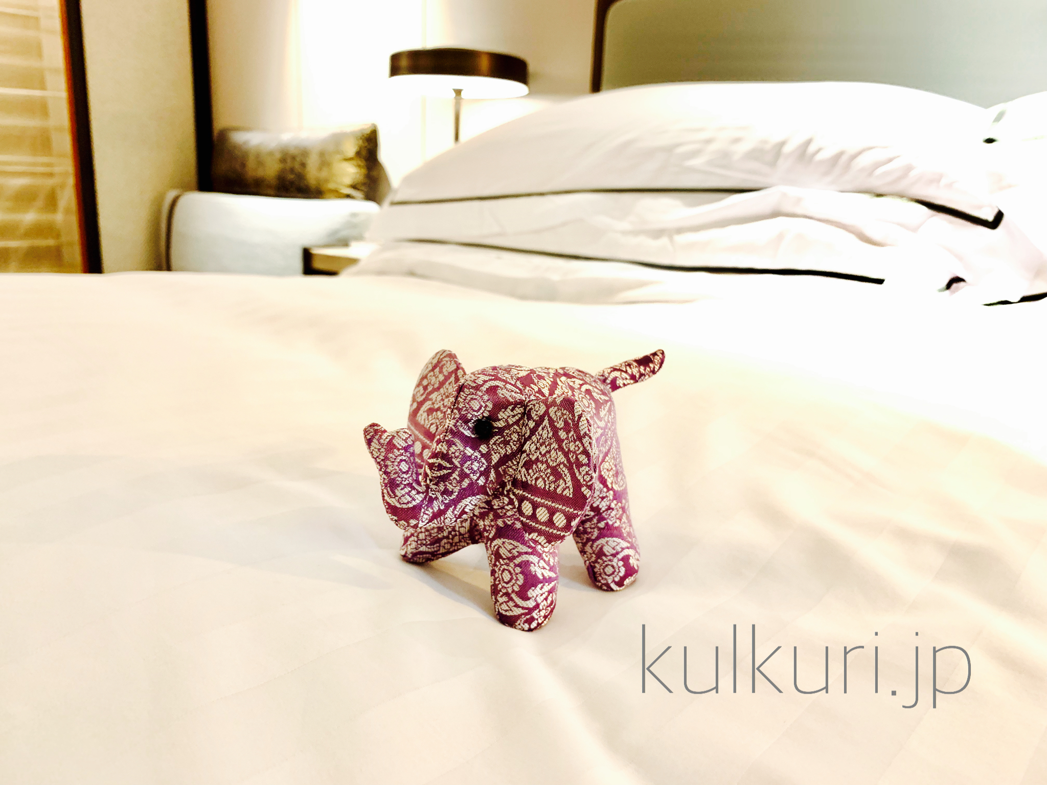 タイ【コンラッド・バンコク】に宿泊！コンラッド・ベアーはシルクの象さん！