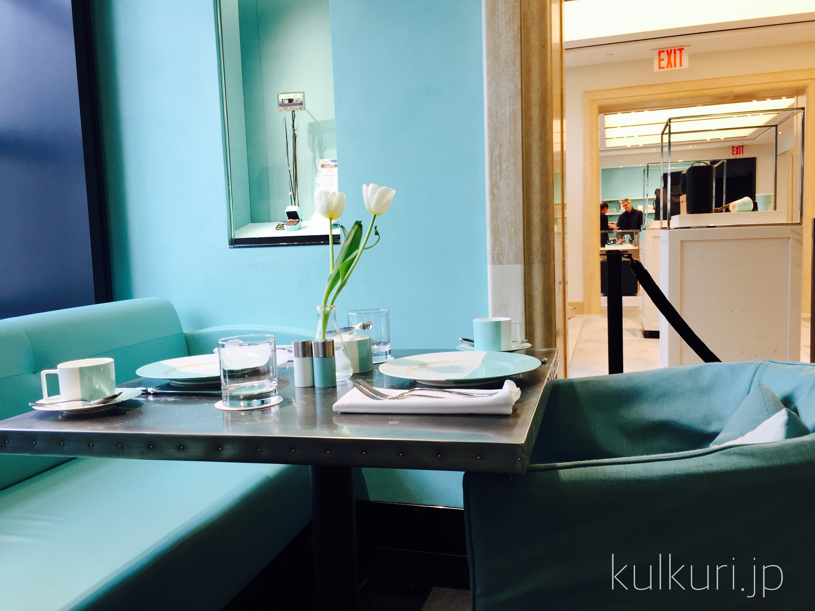 N.Y. 【The Blue Box Cafe】すべてがティファニーブルーで、幸せな空間！